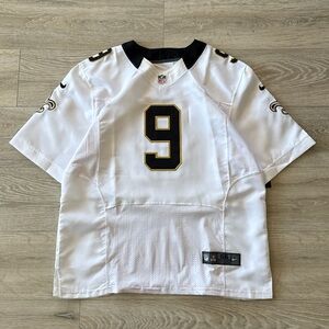NWT Drew Brees New Orleans Saints On Field Nike NFL Football White Jersey 56 XXL